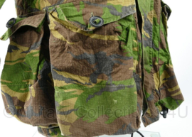 KL Nederlandse leger woodland camo Smock Jas Windproof - maat Small - gedragen - origineel