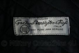 Italiaans politie uniform jas met kraagspiegels - 100% scheerwol - maat XL - origineel