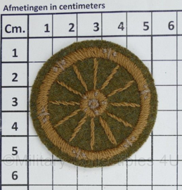 WW2 British patch - diameter 5 cm - origineel