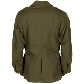 Italiaans leger Groene Field jacket - maat 46 tm. 58 - origineel