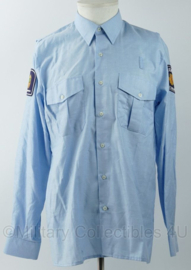 Spaanse Police Santa Eularia de Ru Politie shirt - maat 39 - nieuw - origineel