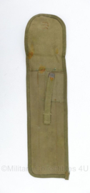 US Army Case Cleaning Rod M1 C6573A pompstok tas - 34 x 10,5 cm - gebruikt - origineel WO2