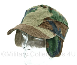 Korps Mariniers forest woodland camo pet cap veldcamouflage -  56 cm. hoofdomtrek - origineel