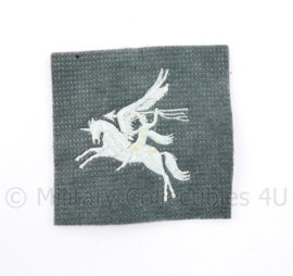 Replica wo2 Britse Parachute Regiment patch met Pegasus  - 8 x 8 cm - replica