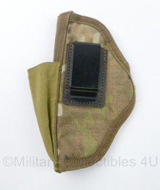 Multicam holster met belt clip - 12,5 x 3 x 18 cm - gebruikt - origineel