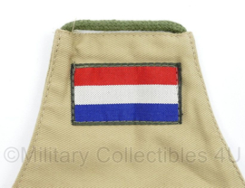 Defensie coyote armband met vlag - nieuw - origineel