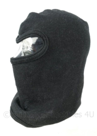 KL Zwarte balaclava kort model - one size - origineel