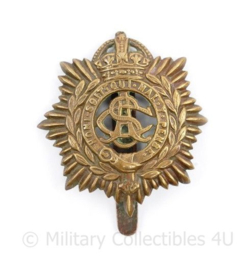 WO2 British army Scots Guards Scottish Regiment cap badge Kings Crown - 5 x 4 cm - origineel