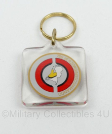 Defensie sleutelhanger 760 verzorgingscommando - 7 x 4 cm - origineel