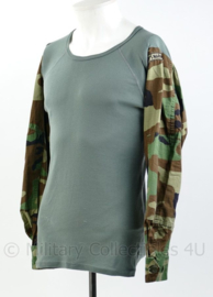 Korps Mariniers kmarns Rigger Made UBAC van Foliage shirt en Woodland uniform - maat M - origineel