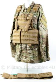 Defensie Profile Equipment Coyote plate carrier inclusief Molle belt  - origineel