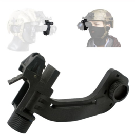 Night vision NVG J Arm bracket voor nachtkijker voor MICH FAST helm ZWART (zonder helm)