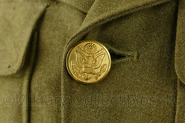WO2 US Army Class A jacket 1942 - Rang Corporal - maat 35R = NL maat 45R = XS - origineel