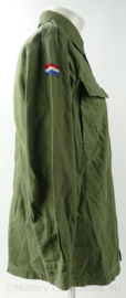 KL M78 uniform jas 435 Infanterie Beveiligingscompagnie (Mobiel) - maat 92/Medium - origineel