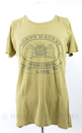 KL Nederlandse leger NATRES Overijssel ondershirt - khaki - maat 8090/0515 - gedragen - origineel