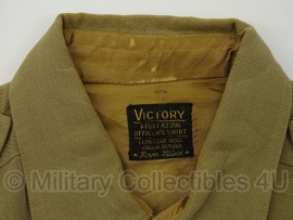 US officer khaki overhemd - size XS - Victory Regulation officers shirt - origineel WO2 US