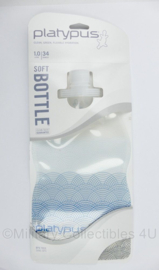 PLATYPUS SoftBottle "Waves" met draaidop - Drinkfles 1 liter - nieuw in verpakking