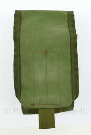 Defensie en US Army groene single  Magazin pouch  M4 en Diemaco Warrior Assault Systems -  19 x 10,5 x 6 cm - origineel