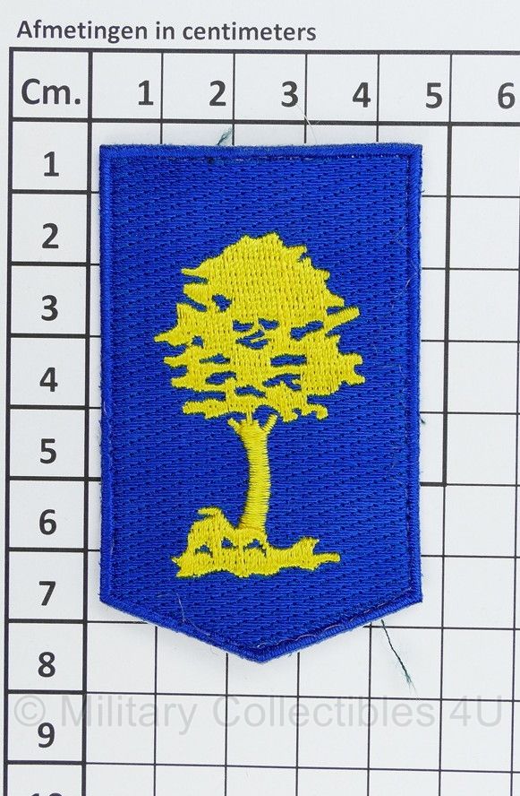 KL DT2000 eenheid embleem COCKL Opleiding en trainings Commando  - zonder klittenband - 7,5 x 5 cm - origineel