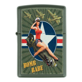 Zippo aansteker - Pin Up Bomb Babe