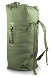 Duffle Bag dufflebag Plunjezak en rugzak Nylon US Army - origineel