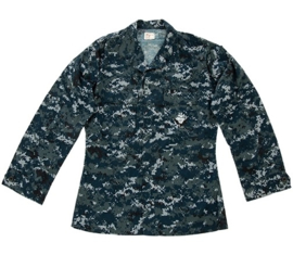 US Navy NWU 1 Blue digital Navy Digital Camo BDU Field jacket - origineel