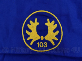 Defensie halsdoek 103e Verkenningsbataljon -  origineel