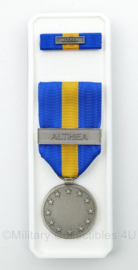 KL ESDP Althea The Common Security and Defence Policy Service Medal ALTHEA in origineel doosje - "pro pace unum" - origineel