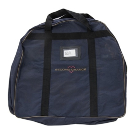 Draagtas merk Second Chance voor veiligheids- kogelwerend vest 58 x 12 x 56 cm- donkerblauw- origineel