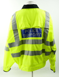 Britse Politie POLICE support jacket lightweigt High Visability  met portofoon houders - nieuw - maat X large Regular - origineel