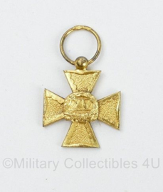 Defensie 15 jaar Trouwe Dienst mini medaille - 2,5 x 1,5 cm - origineel