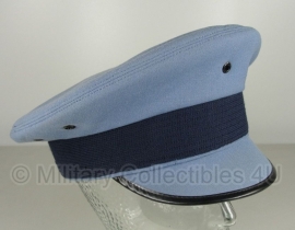 Luchtmacht platte pet lichtblauw - maat 55 - zonder insigne - origineel