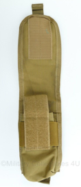 KL Nederlandse leger en Korps Mariniers MOLLE enkele Diemaco C7 C8 M4 magazijntas - Profile Equipment - Coyote - 18 x 4 x 9 cm  - origineel