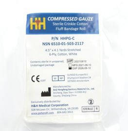 H&H Compressed Gauze - nieuw in verpakking -  exp. date 08-2026