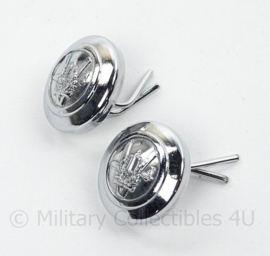 Luchthaven politie Schiphol pet knoopjes - doorsnede 1,5  cm - origineel