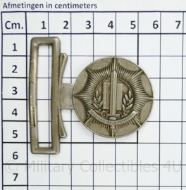 Korps Gemeentepolitie koppelslot metaal - 5,5 x 5,5 cm - origineel