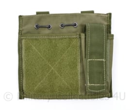 Defensie en Korps Mariniers MOLLE office pouch Admin pouch groen - 18 x 16 cm - origineel