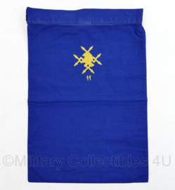 Nederlands leger halsdoek 11 Verbindingsbataljon - blauw - origineel