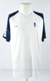 KL Defensie sport shirt korte mouw - merk Li-ning - maat Large of Extra Large - nieuw - origineel