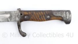 WO1 WO2 Duitse Gewehr 98 bajonet met schede - model M1898 / 05 - 52 cm lengte - origineel