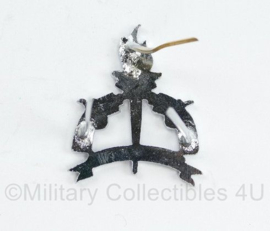 Surinaamse Politie speld zilverkleurig - 3 x 2,5 cm - origineel