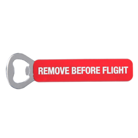 Flesopener met 3D PVC grip REMOVE BEFORE FLIGHT