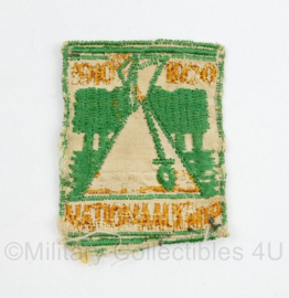 Scouting Embleem 1940-1950 Nationaal kamp - 6 x 4,5 cm - origineel