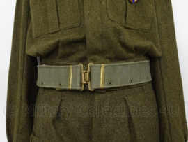 MVO uniform set "luchtdoel artillerie Kornwerderzand" , jasje, broek, koppel - maat - origineel