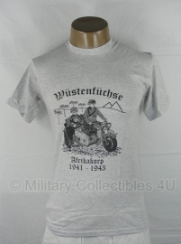 T shirt Afrikakorps 1941-1943 (Fruit of the Loom) - maat Small