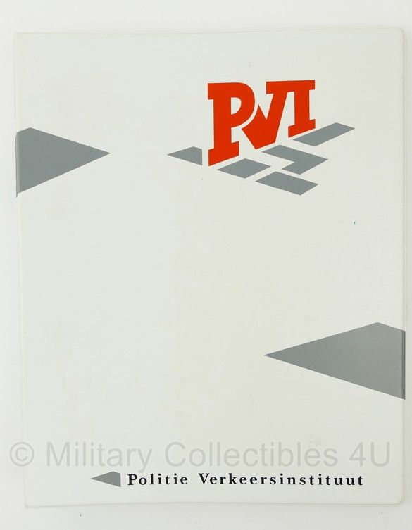 Politie Verkeersinstituut PVI klapper - 25,5 x 4 x 31 cm - origineel
