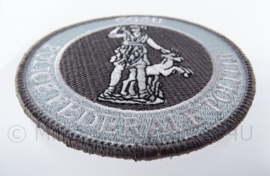 Belgisch CGSU Police Federale Politie embleem - met klittenband - diameter 9 cm