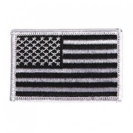 Uniform landsvlag US Army uniform vlag - zilvergrijs