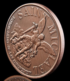 Coin NYPD New York Police Department Saint Michael  - Patron Saint of Law Enforcement