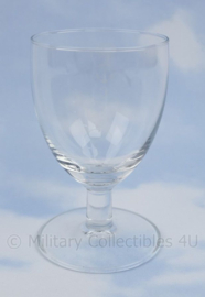 Koninklijke Marine Commandanten servies Glas zeldzaam - 5,5 x 9,5 cm - origineel